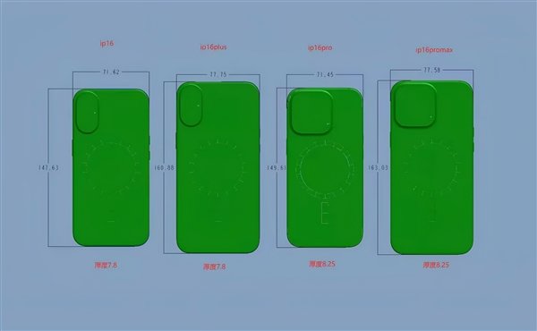 iPhone 16全系机模上手：Pro版屏幕黑边全球最窄、标准版后摄大改